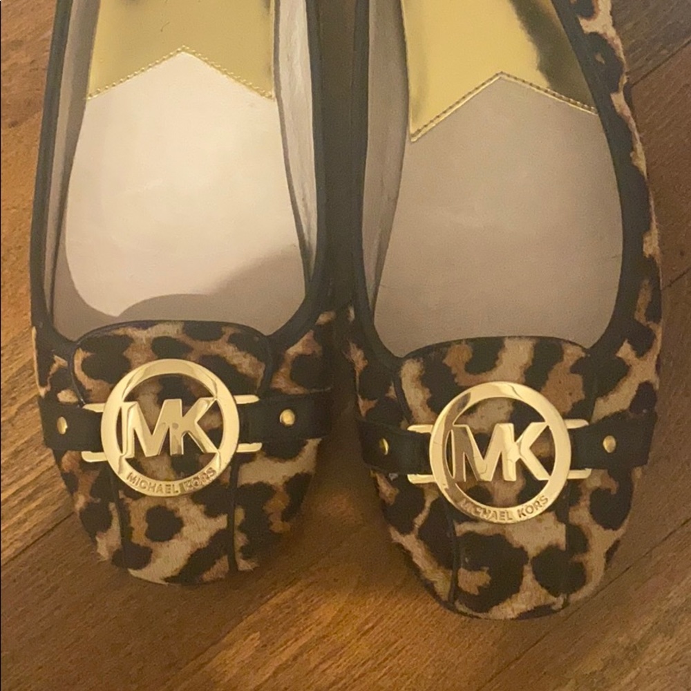 Michael Kors leopard print flats